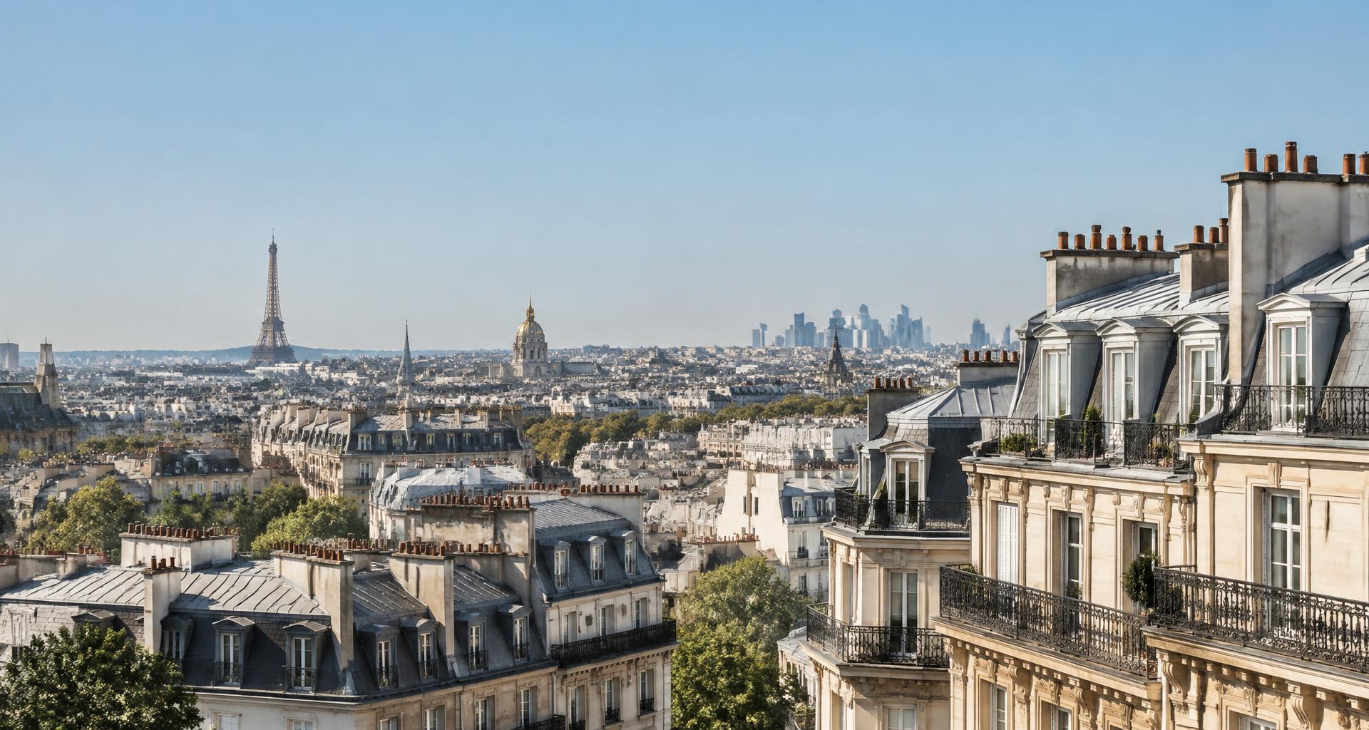 Panorama architectural de Paris